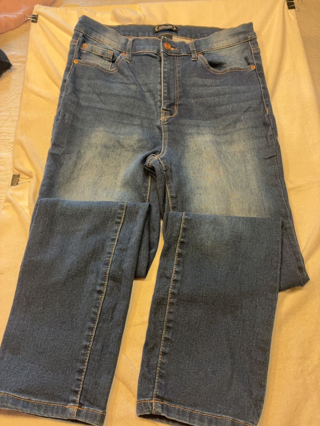 Nanette Lepore Belle High Rise Ankle Skinny Jeans Size 14
